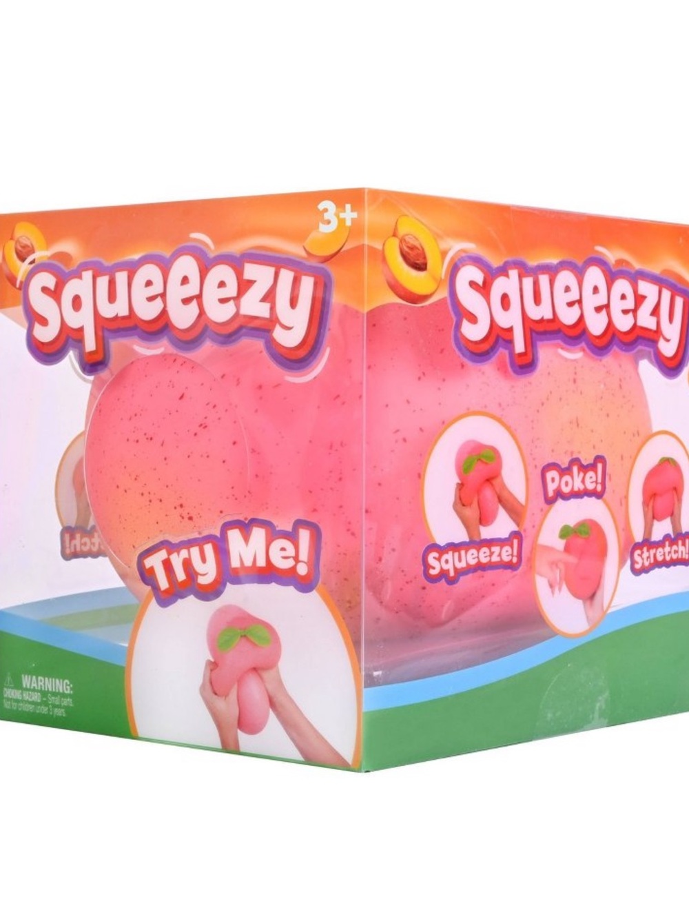 Squeezy toy - peach